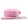 Generique Collier et Laisse Fur Rose
